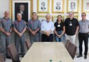Novo comandante do 10º Grupamento do Corpo de Bombeiros visita a Santa Casa de Marília