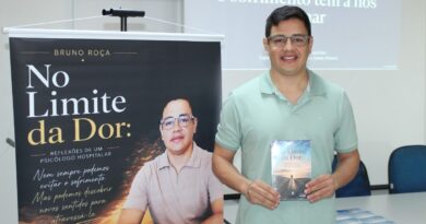 Psicólogo da Santa Casa de Marília lança livro que reúne reflexões profundas e sensíveis sobre a vida e a experiência hospitalar