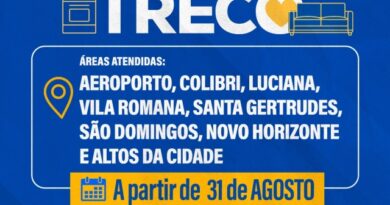Operação Cata-Treco atende Aeroporto e mais bairros da zona Leste a partir de segunda-feira (31/8)