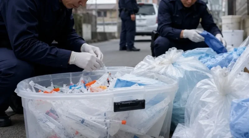 Mulher é presa por descarte de resíduos de estética clandestina