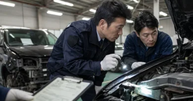 Chassis de carros usados eram colocados em veículos roubados em Aichi, diz polícia