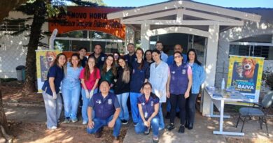 Prefeitura realiza a vacinação de 450 animais na USF Novo Horizonte
