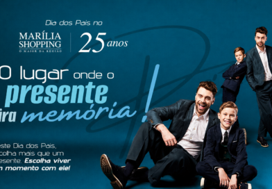 Dia dos Pais no Marília Shopping reúne opções de presentes para todos os estilos e programação musical gratuita