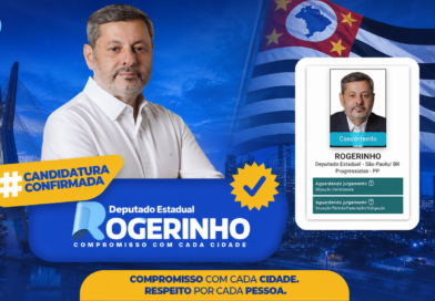 Candidatura de Rogerinho é confirmada, com CNPJ regularizado e articulação fortalecida em Marília e região