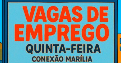 VAGAS DE EMPREGO PARA QUINTA-FEIRA 27/08/2026 