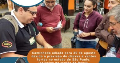 Secretaria de Cultura informa que caminhada educativa no Centro de Bauru será adiada