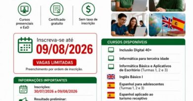 Sedecon e Instituto Federal de Bauru oferecem cursos gratuitos de Informática 40+
