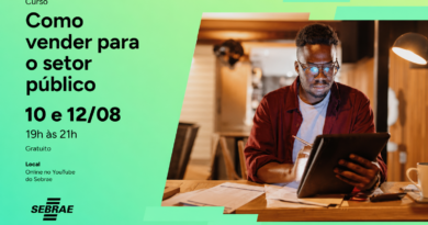 Sebrae oferece capacitação gratuita sobre vendas para o setor público