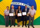 Santa Casa de Marília recebe homenagens na solenidade de aniversário de 56 anos do 10º Grupamento de Bombeiros