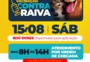 Prefeitura realiza no próximo dia 15 mais uma etapa da vacinação antirrábica