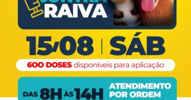Prefeitura realiza no próximo dia 15 mais uma etapa da vacinação antirrábica