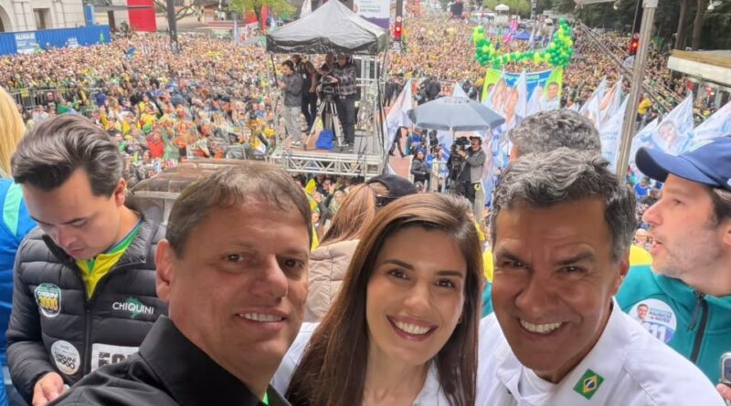 Dani Alonso e Capitão Augusto trazem Governador Tarcísio para Marília nesta quinta-feira