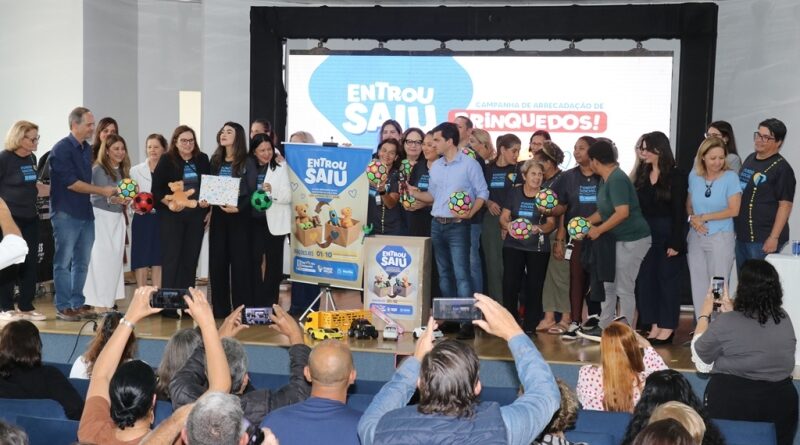 Marília inicia arrecadação de brinquedos em campanha do Fundo Social