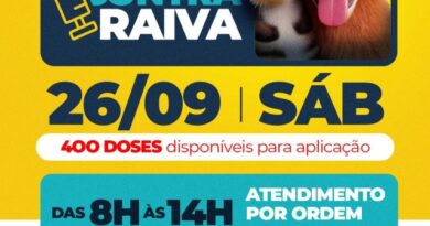 Prefeitura realiza no sábado (26) uma nova etapa da vacinação antirrábica