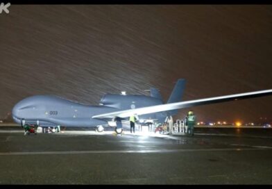 Aeronave japonesa Global Hawk pode ter caído no mar