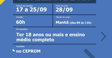 Ceprom abre inscrições para curso de Auxiliar de Recursos Humanos