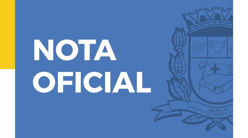 Nota Oficial – Adiamento doMarília Rodeo Music / Agro Food Show