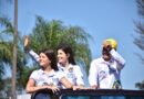 Dani Alonso e Capitão Augusto reúnem apoiadores em carreata na zona Norte de Marília