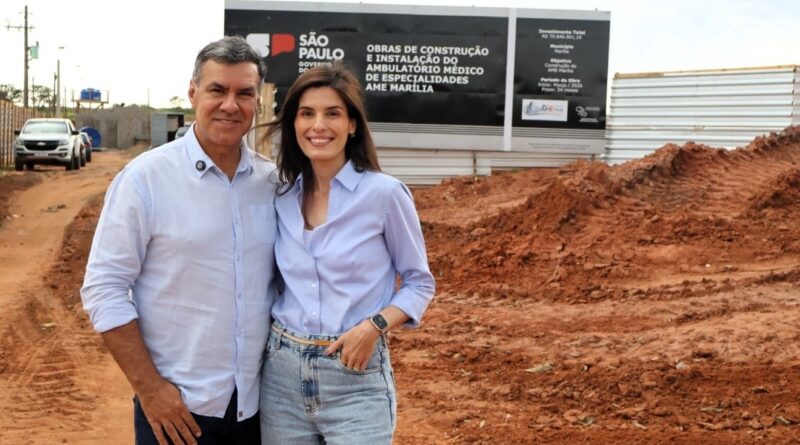Dani Alonso e Capitão Augusto tiram AME do papel e reforçam saúde em Marília