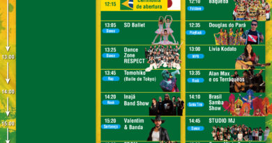 Brazilian Day Japan Hamamatsu 2026 divulga programação com mais de 250 artistas e três dias de atrações gratuitas