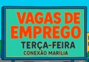 VAGAS DE EMPREGO PARA TERÇA-FEIRA 08/09/2026 