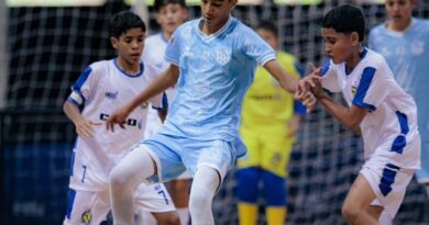 Futsal masculino de base conquista resultados positivos em casa