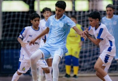 Futsal masculino de base conquista resultados positivos em casa