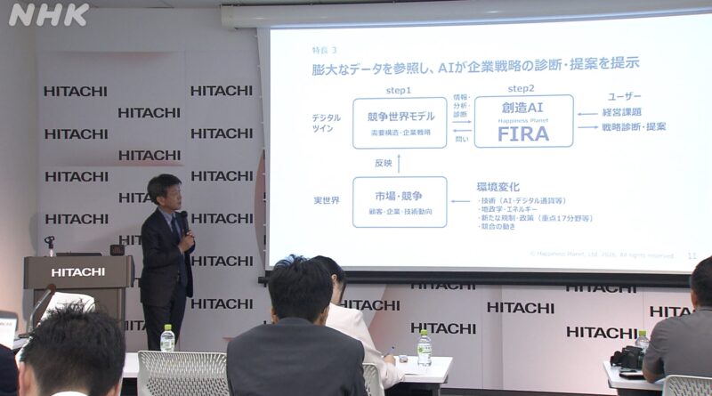 Hitachi lança serviço de consultoria de negócios baseado em IA