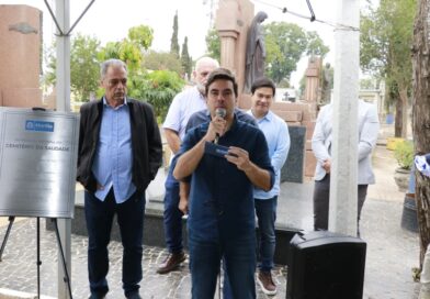 Prefeitura realiza a entrega das obras de reforma e adequação do Cemitério da Saudade