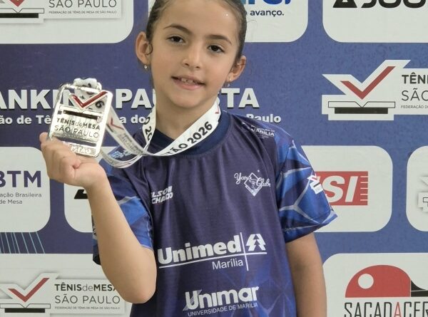 Tênis de Mesa de Marília conquista 6 medalhas no Paulista e tem 6 atletas convocados para a Seleção Paulista