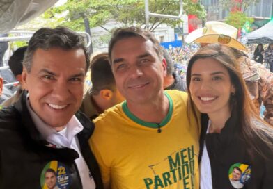 Dani Alonso e Capitão Augusto coordenam campanha de Flávio Bolsonaro no interior