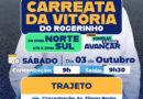 Rogerinho promove a Carreata da Vitória neste sábado com percurso da Zona Norte à Zona Sul de Marília